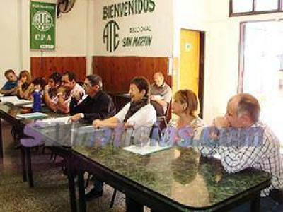 ATE San Mart�n aprob� Memoria y Balance del 2012