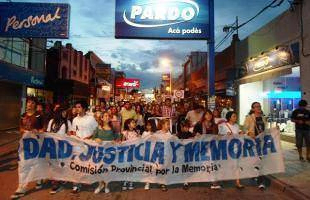 D�a de la Memoria: San Pedro march� por la verdad, la justicia y la memoria