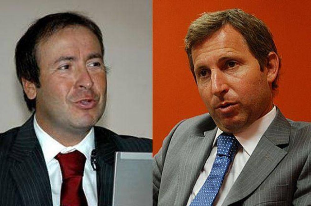Rogelio Frigerio y Guillermo Olivetto en la celebraci�n de la C�mara de Comercio