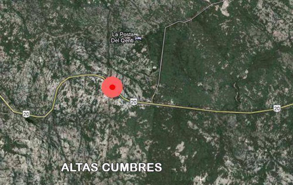 Choque frontal dej� dos muertos en las Altas Cumbres