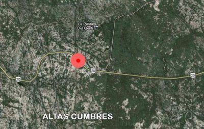 Choque frontal dej� dos muertos en las Altas Cumbres