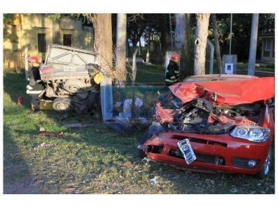 Dieron de alta al docente herido en fatal accidente en Sauce Montrull
