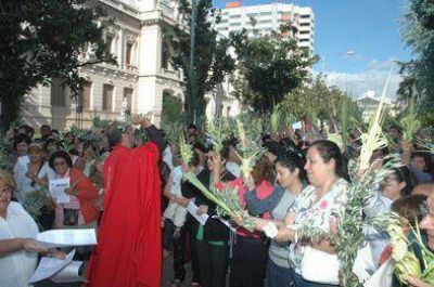 Con la bendici�n de los Ramos comenz� ayer la Semana Santa