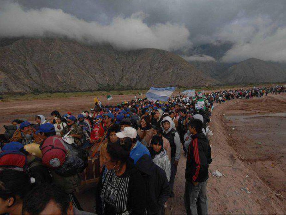 La Virgen de Punta Corral baj� ayer a Tumbaya