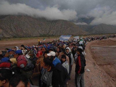 La Virgen de Punta Corral baj� ayer a Tumbaya