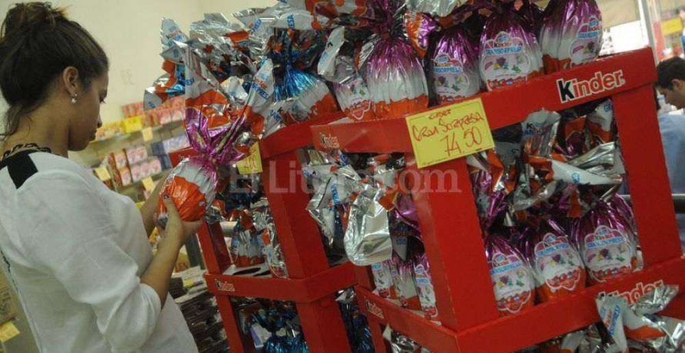El incremento de precio en los huevos de Pascua es de un 20 %