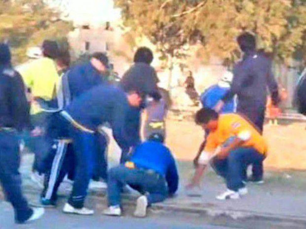 Incidentes durante el partido y una previa violenta en Termas de R�o Hondo