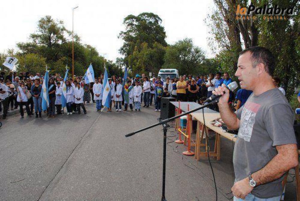 Garc�s encabez� el acto por el D�a de la Memoria por la Verdad y la Justicia
