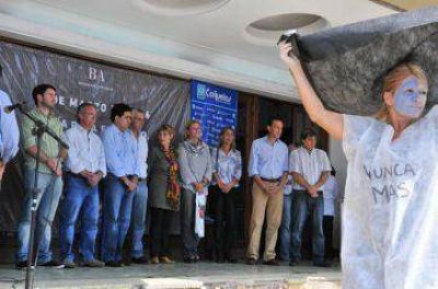 Provincia record� el d�a de la Memoria