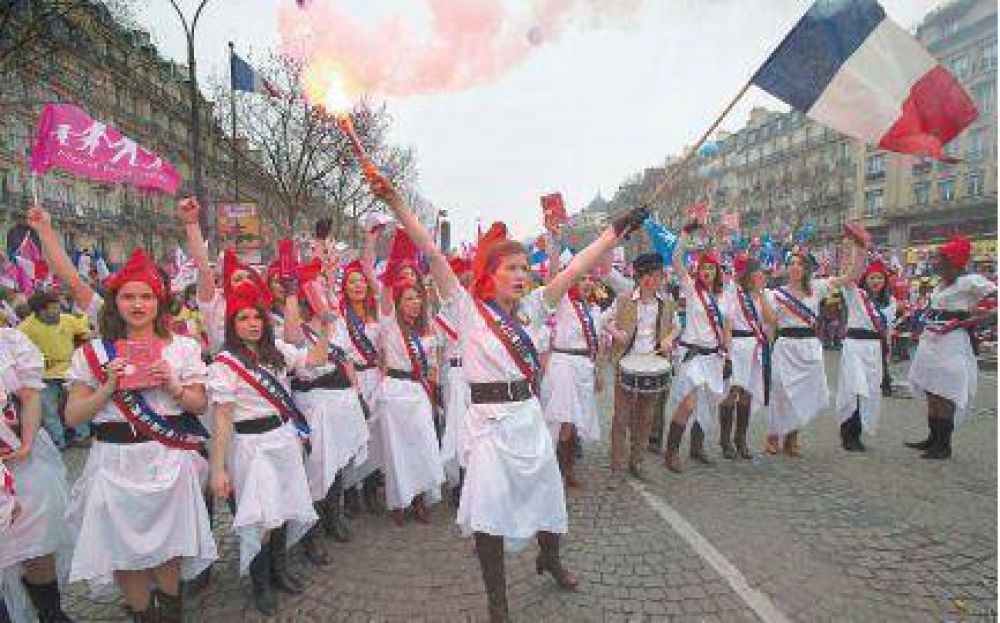 Una multitud contra el matrimonio gay en Par�s
