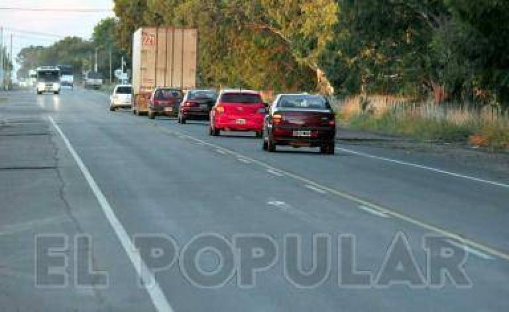 Ruta 51: con el fresado hecho, apuntan a los controles de carga