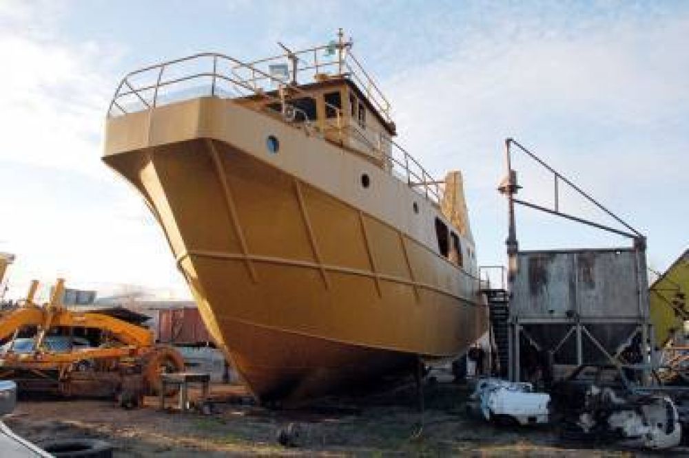 El sue�o del primer barco made in Comodoro Rivadavia puede hacerse realidad