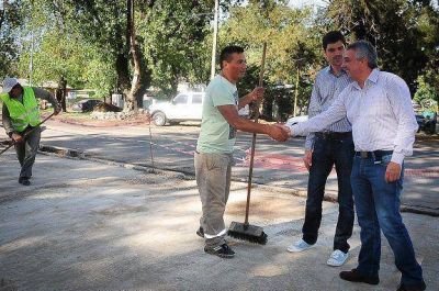 Avanzan los trabajos en la nueva rotonda de 197 y Avenida Liniers