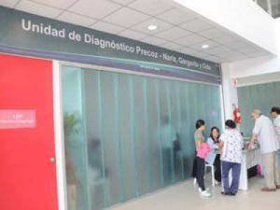 Inauguraron la UDP de Otorrinolaringolog�a de Malvinas Argentinas