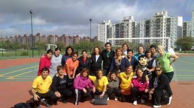La Estaci�n Saludable de la ciudad, un refugio para �amigas deportistas"