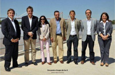 Ushuaia particip� de reuni�n del G8