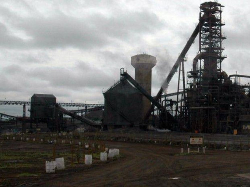La planta de Acindar en Villa Constituci�n opera al 50 por ciento
