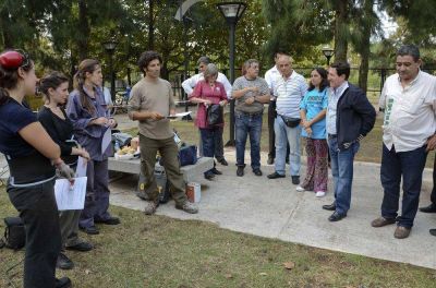 VECINOS DE LAN�S MARCHARON  POR LA MEMORIA, LA VERDAD Y LA JUSTICIA  