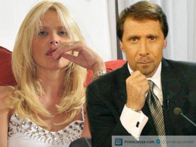 Nazarena y Eduardo Feinmann fumaron la pipa de la paz