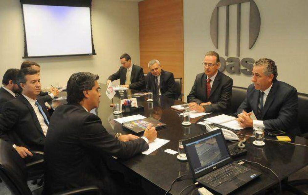 OAS se comprometi� a acelerar los plazos para terminar el Segundo Acueducto