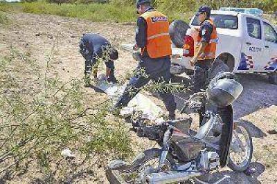 Una alumna secundaria y un motociclista murieron en dos siniestros viales en la 34 y 9