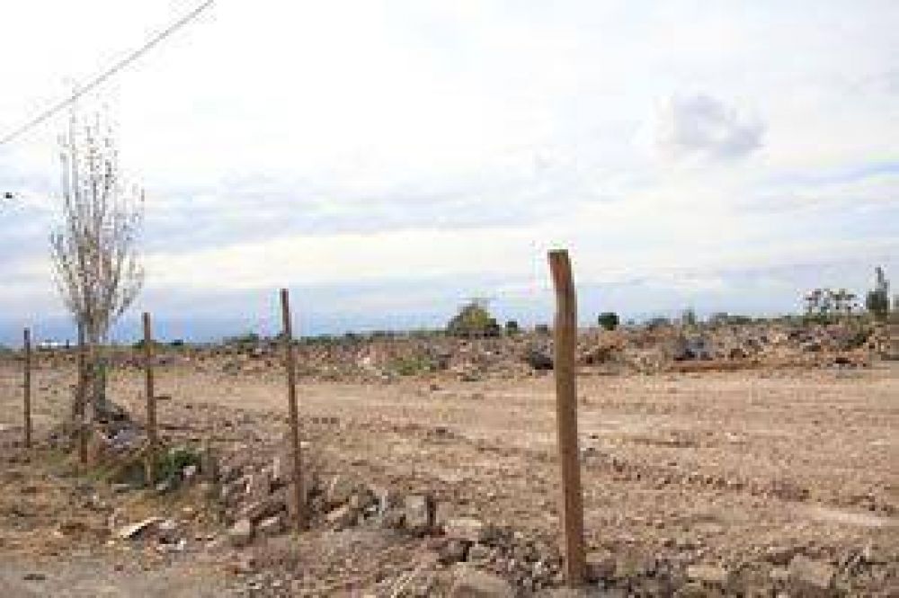 Preparan ex villa para anexar al Parque Industrial