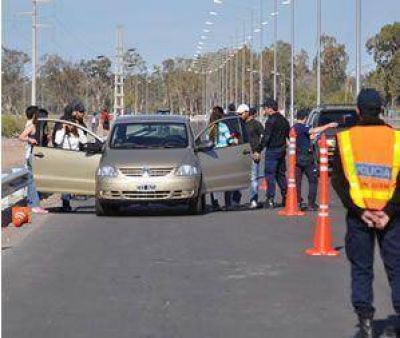 Habr� un gran despliegue policial para evitar accidentes