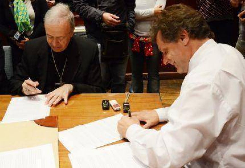Convenio entre la Comuna y el Obispado por el predio del Paraje San Francisco