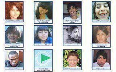 En la regi�n se buscan 167 chicos perdidos
