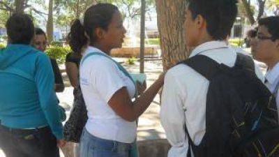Reflexi�n por el D�a de la Memoria con alumnos de la Capital
