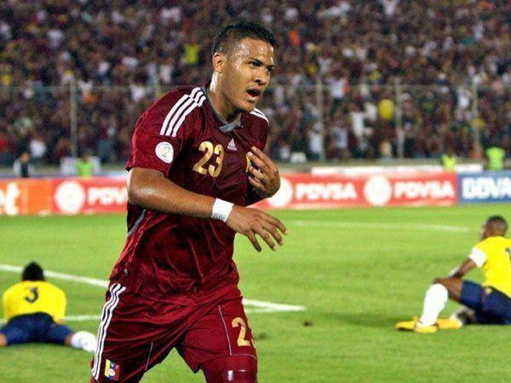Venezuela le gan� a Colombia y se mete en la pelea por la clasificaci�n