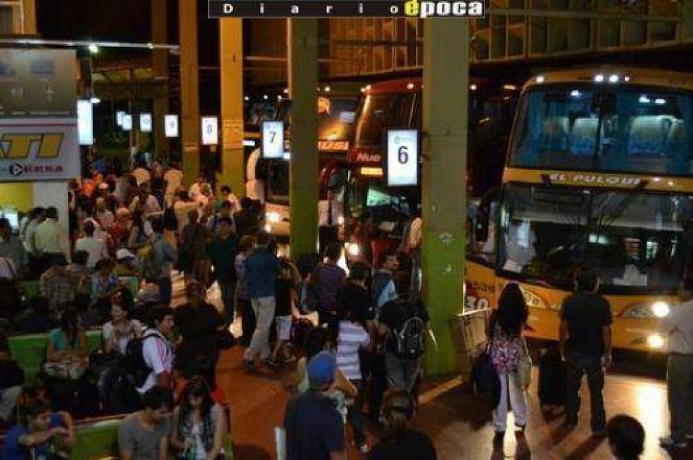 Estalla la venta de pasajes en boleter�as de la Terminal