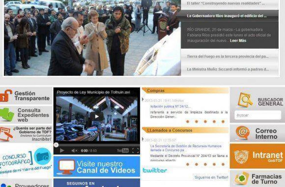 Una buena del gobierno de R�os
