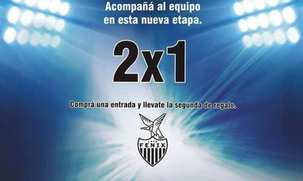 Aprovech� el 2x1 para alentar a F�nix