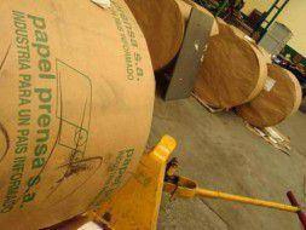 Papel Prensa para la producci�n por baja en las ventas