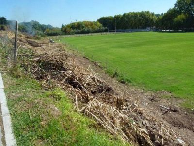 El Ejecutivo realiza tareas de mantenimiento en el Pasaje Tabochini