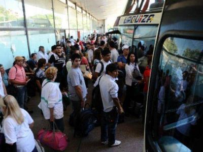En Semana Santa pasar�n 60 mil pasajeros diarios por la terminal