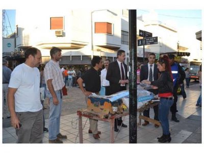 Desalojaron a vendedores ambulantes de la peatonal de Paran�