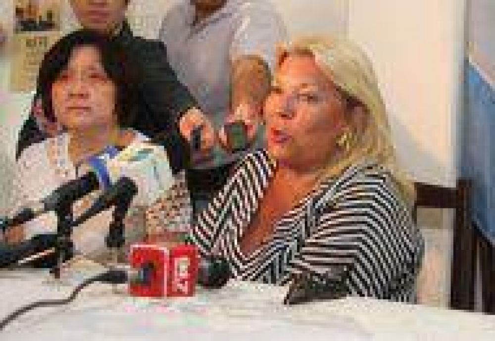 Carri� promete salir a la calle en la convocatoria del 18 de abril en Buenos Aires