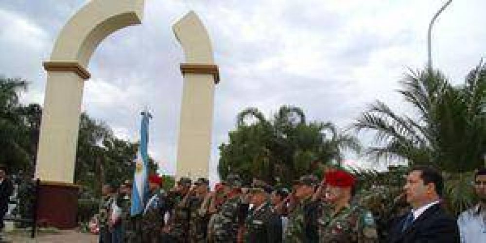 Acto por los ca�dos en Malvinas