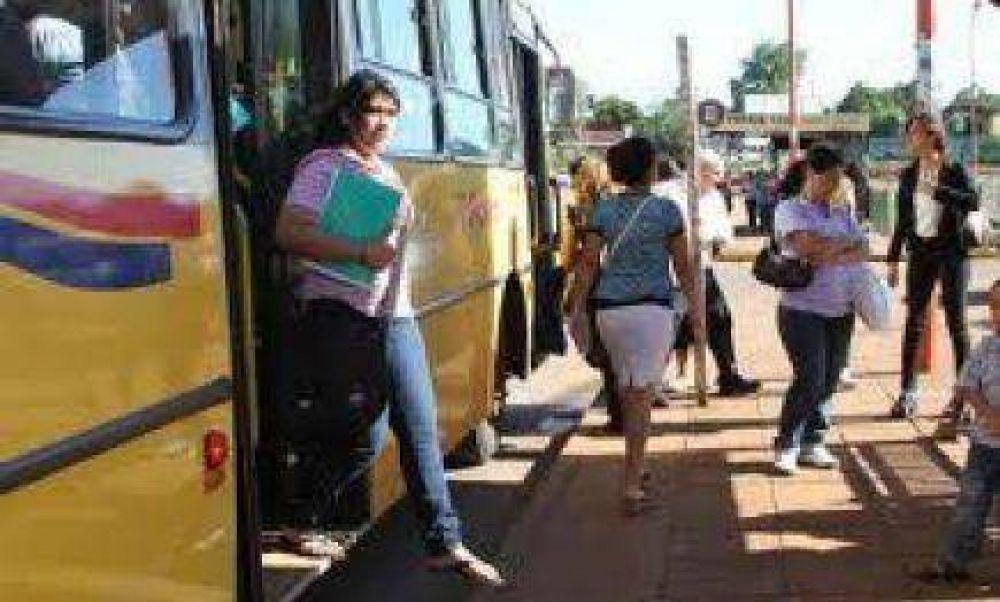 Vuelve a aumentar el boleto en Posadas, Garup� y Candelaria