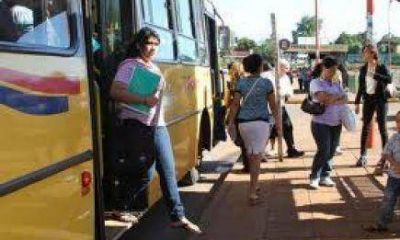 Vuelve a aumentar el boleto en Posadas, Garup� y Candelaria
