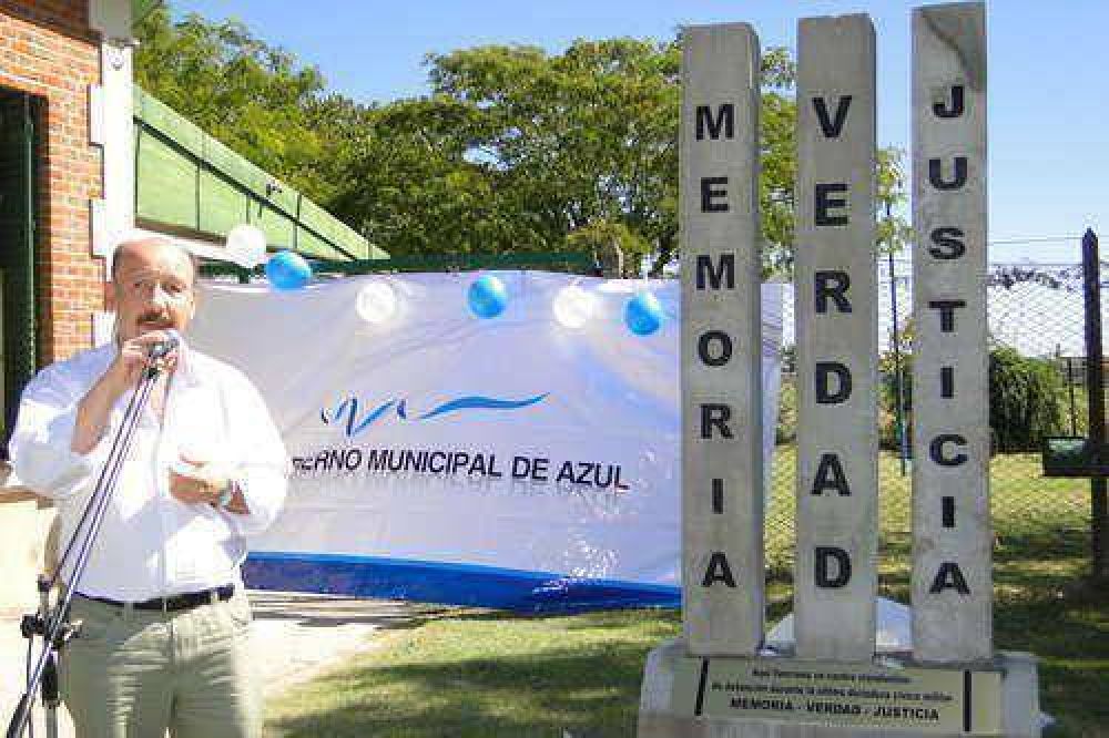 Inauguraron la nueva se�alizaci�n del ex Centro de Detenci�n "Estaci�n del Ferrocarril Provincial"