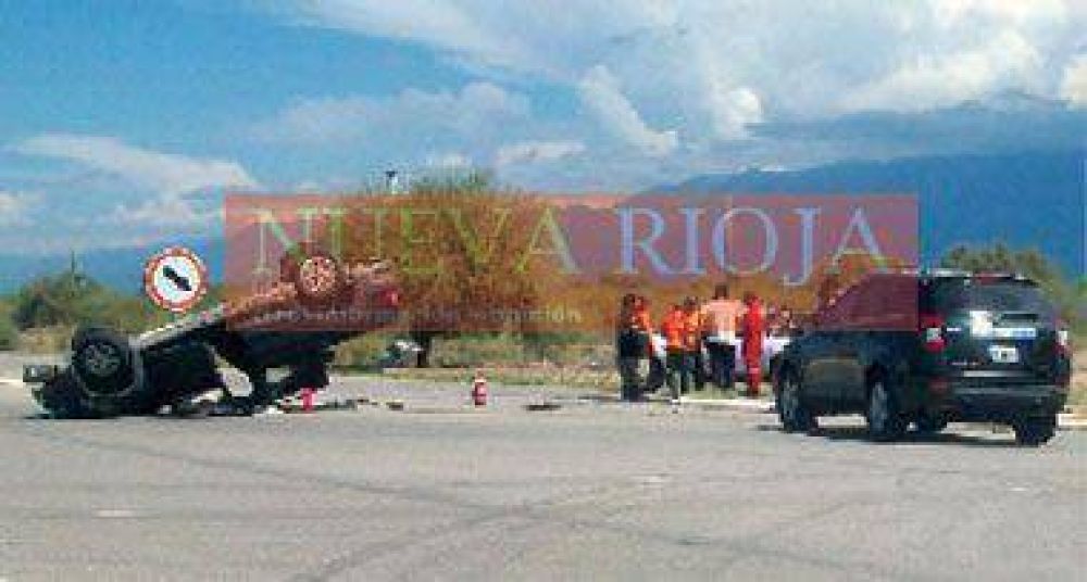 Un terrible choque en Ruta 38 no fue tragedia s�lo de milagro
