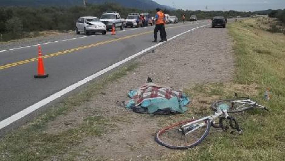 Fatal accidente: ciclista falleci� en el acto