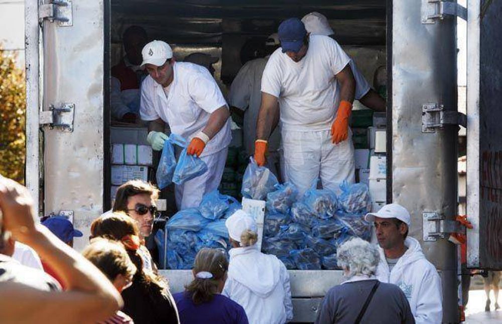 El cami�n de �Pescado para Todos�, un �xito