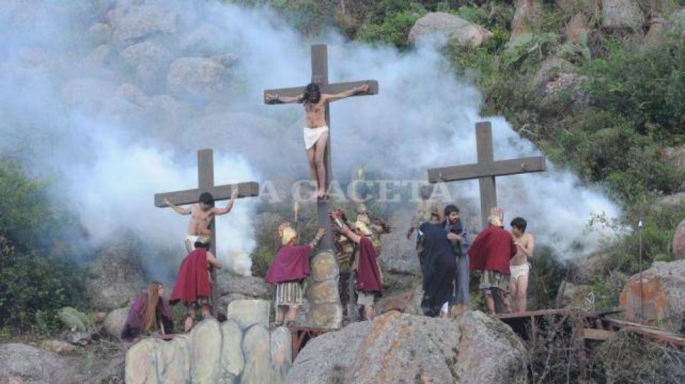 "La Pasi�n" conmovi� a miles de turistas en Taf� del Valle