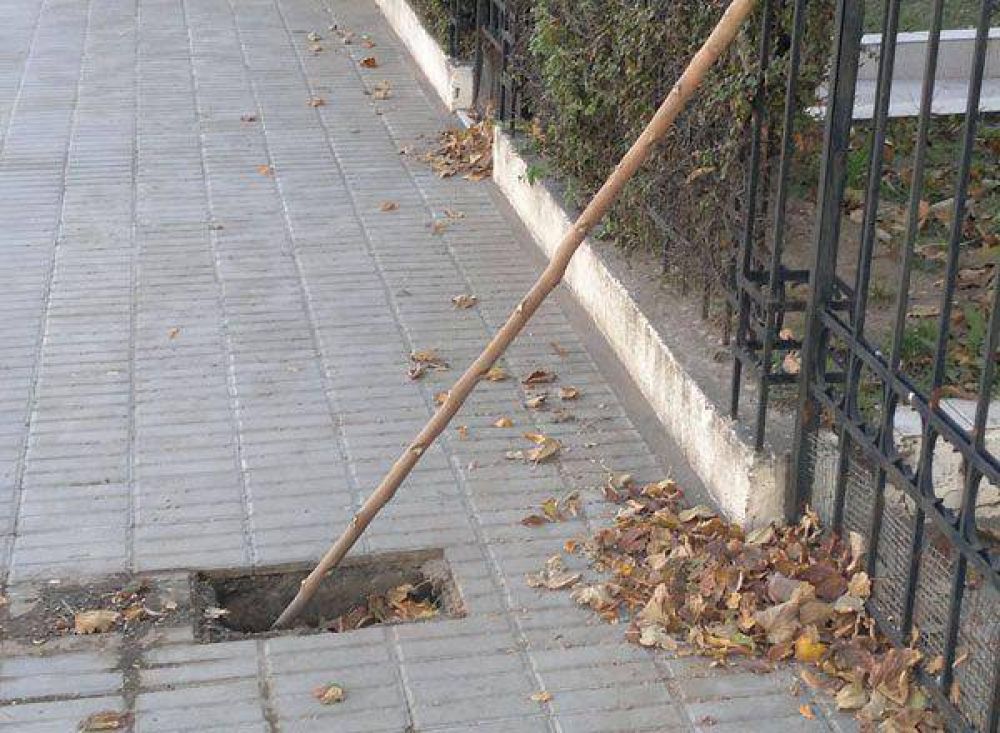 Ins�lito: se robaron las tapas de los medidores de agua