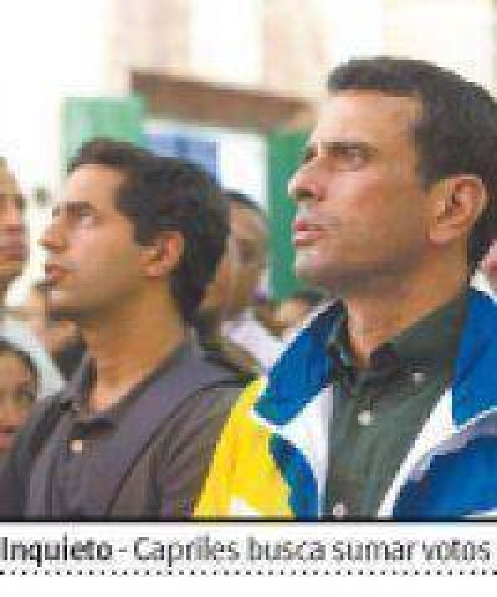 Capriles recorri� 17 estados en 13 d�as