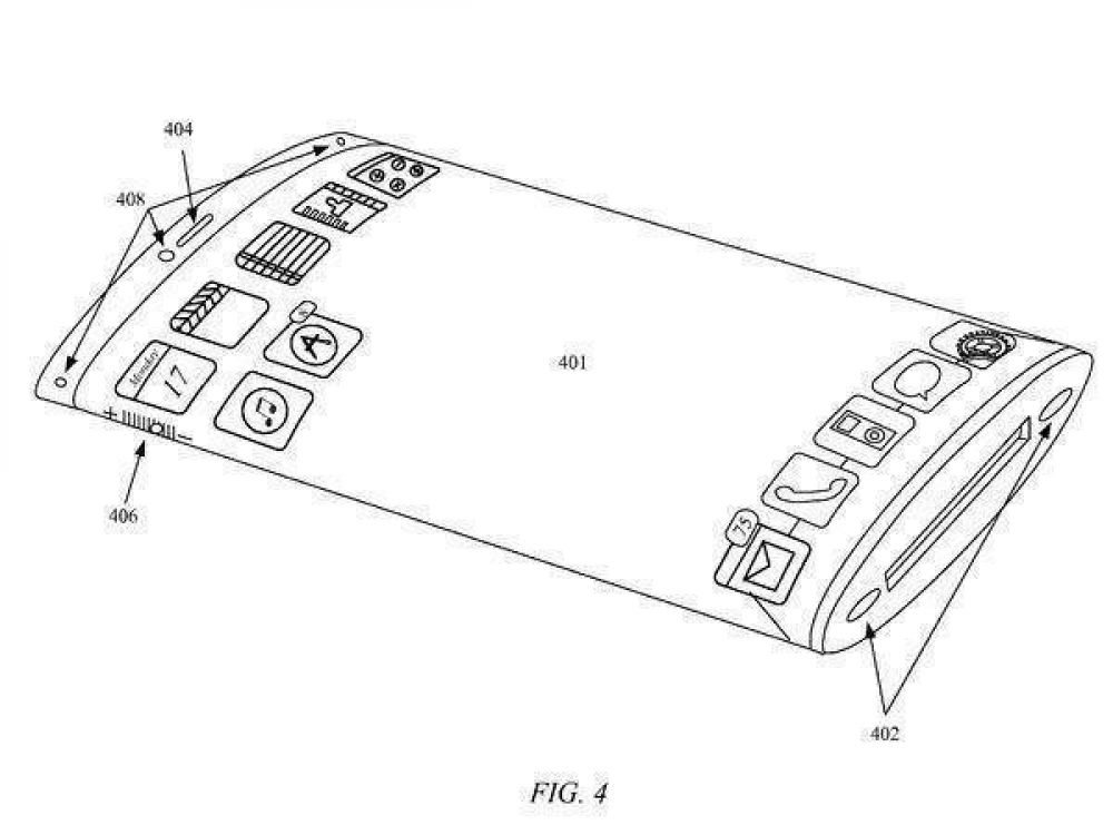 �Un iPhone con pantalla envolvente?